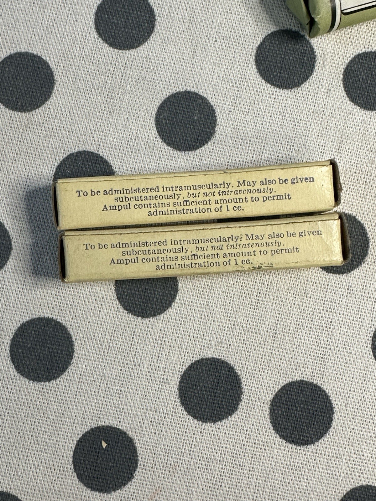 Lot of 12 Vintage Apothecary Ampoules Glass W/ Box Medicinal Collectibles Rare