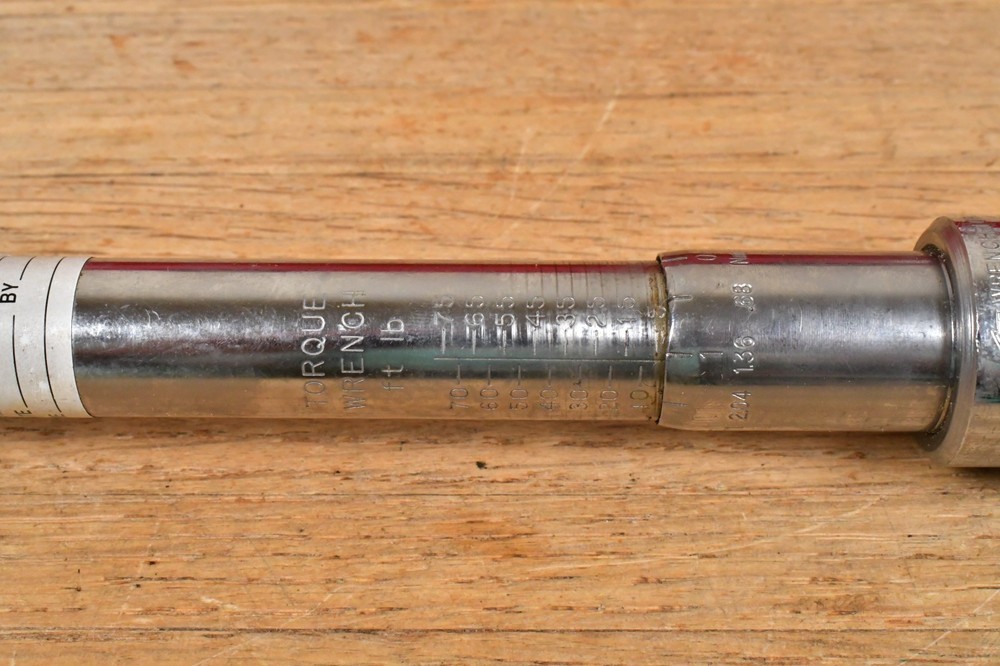K-D Tools 3/8" Drive Micrometer Type FLEX-HEAD Torque Wrench Made in USA