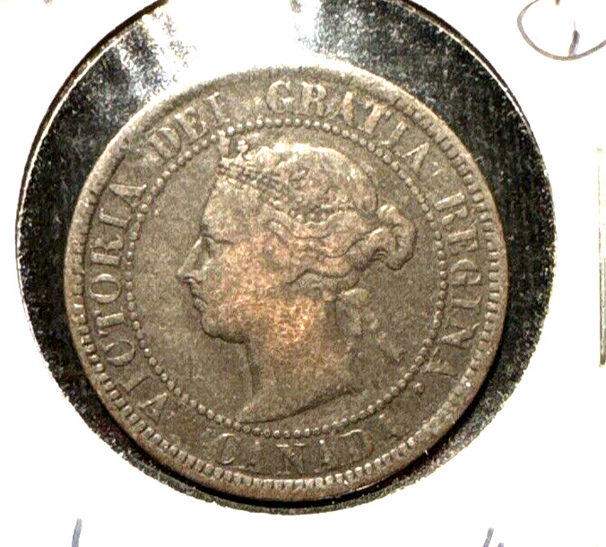 Canada 1884 large cent KM 7 VF (1)