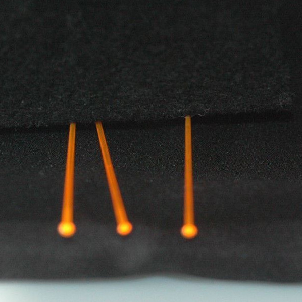 Fiberoptic replace rods sight fiber optic bright .060 .040 mm 6 colors