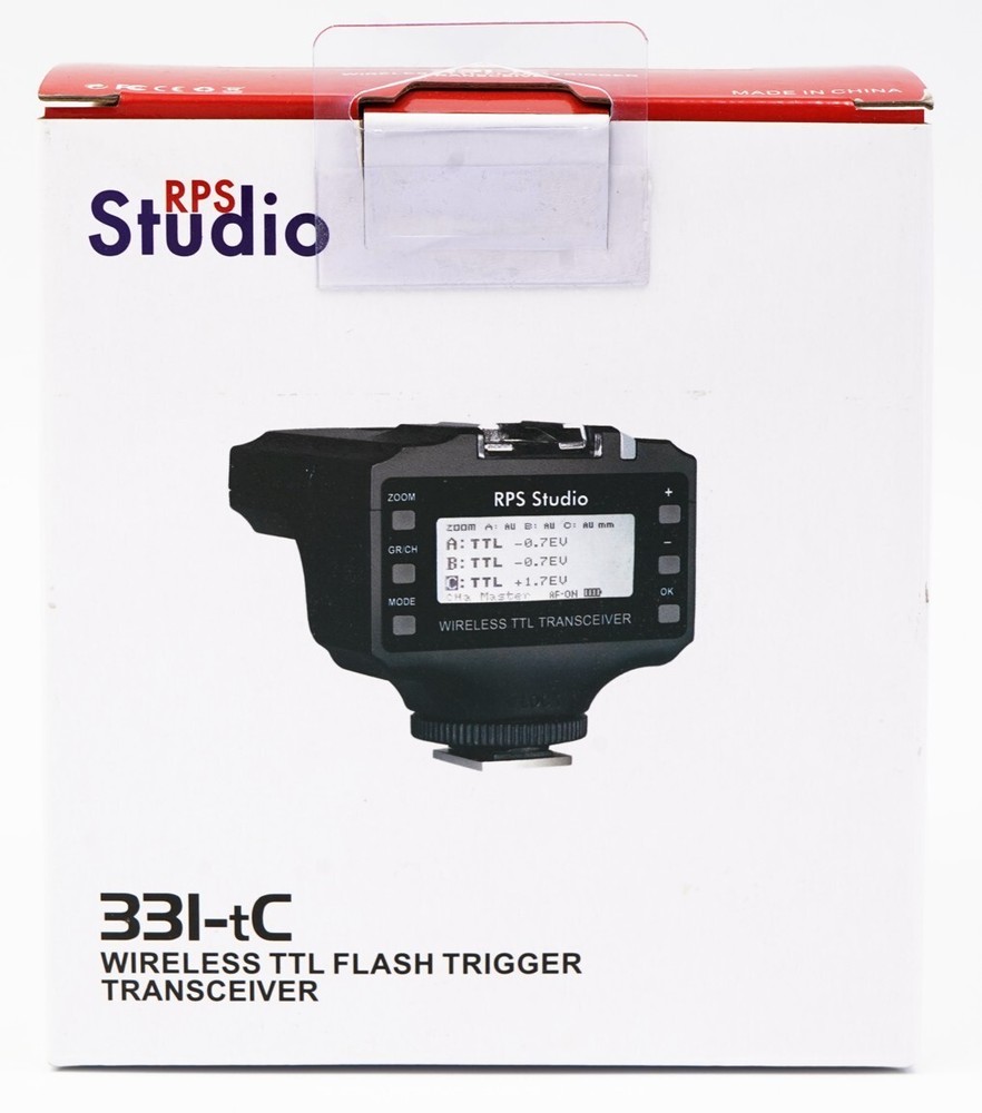 RPS Studio 331-tC Wireless TTL Flash Trigger Transceiver for Canon