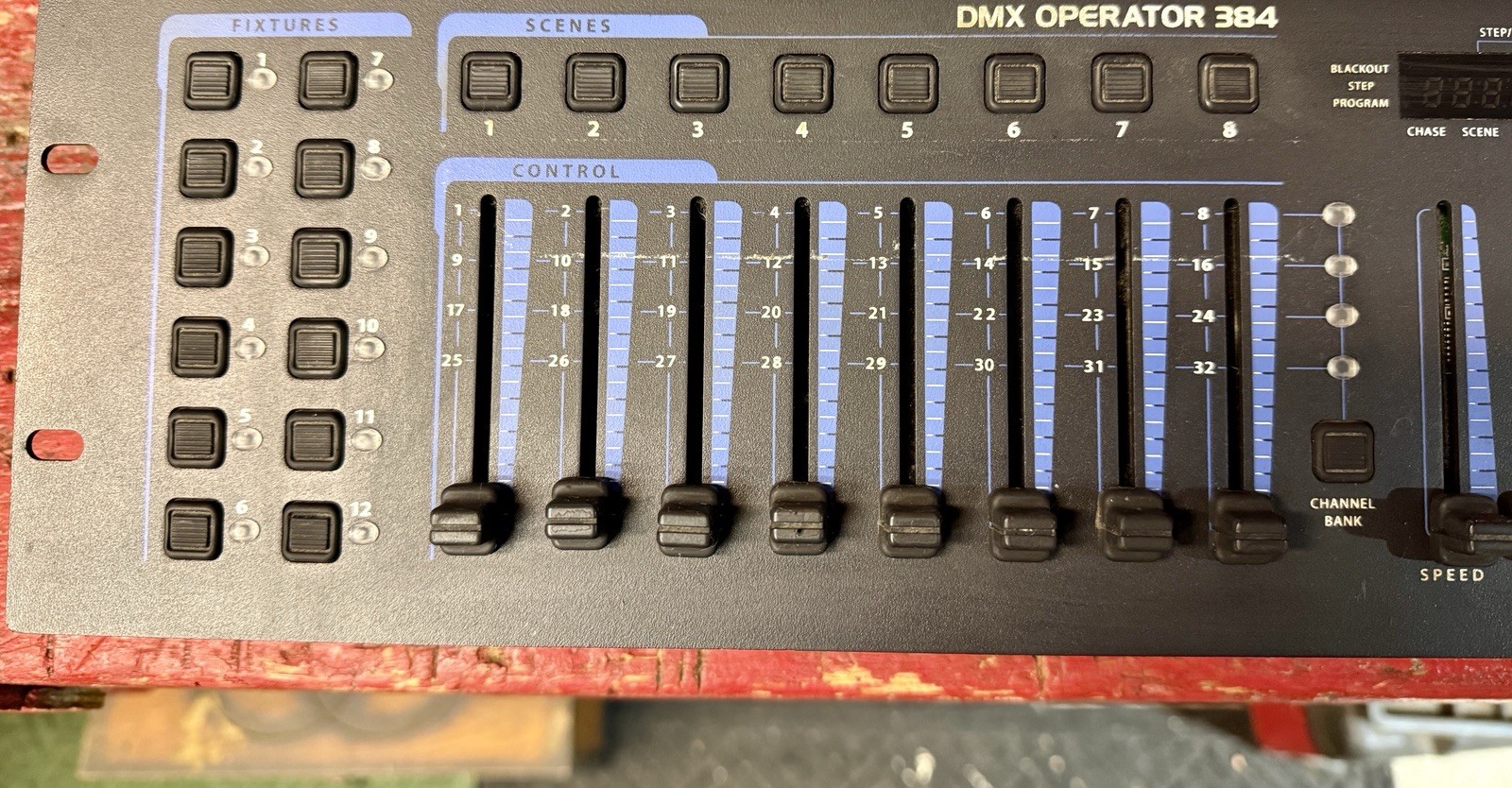 ADJ DMX Operator 384 Lighting Controller Stage DJ DMX Console 12 Fixture Control