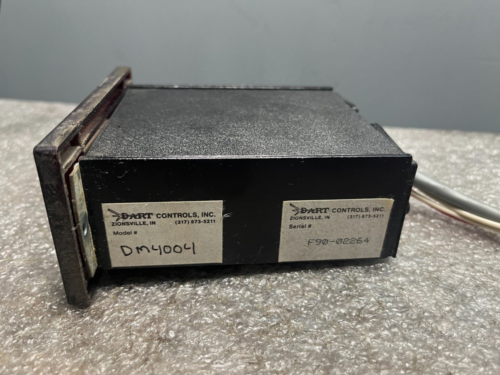 DART CONTROLS DM4004 / DM4004 PROGRAMMABLE TACHOMETER