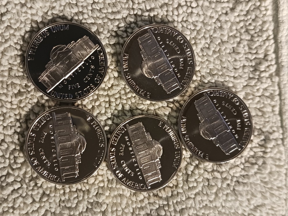 1997-S Proof Jefferson Nickels