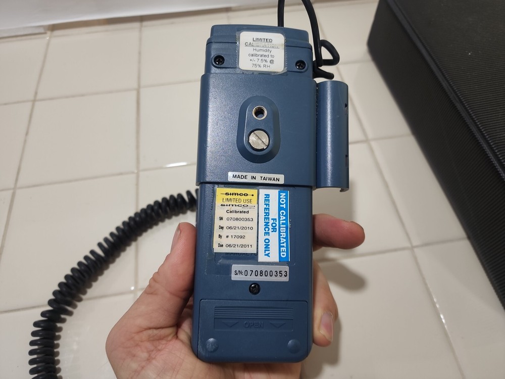 Omegaette HH314 Humidity & Temperature Thermometer 