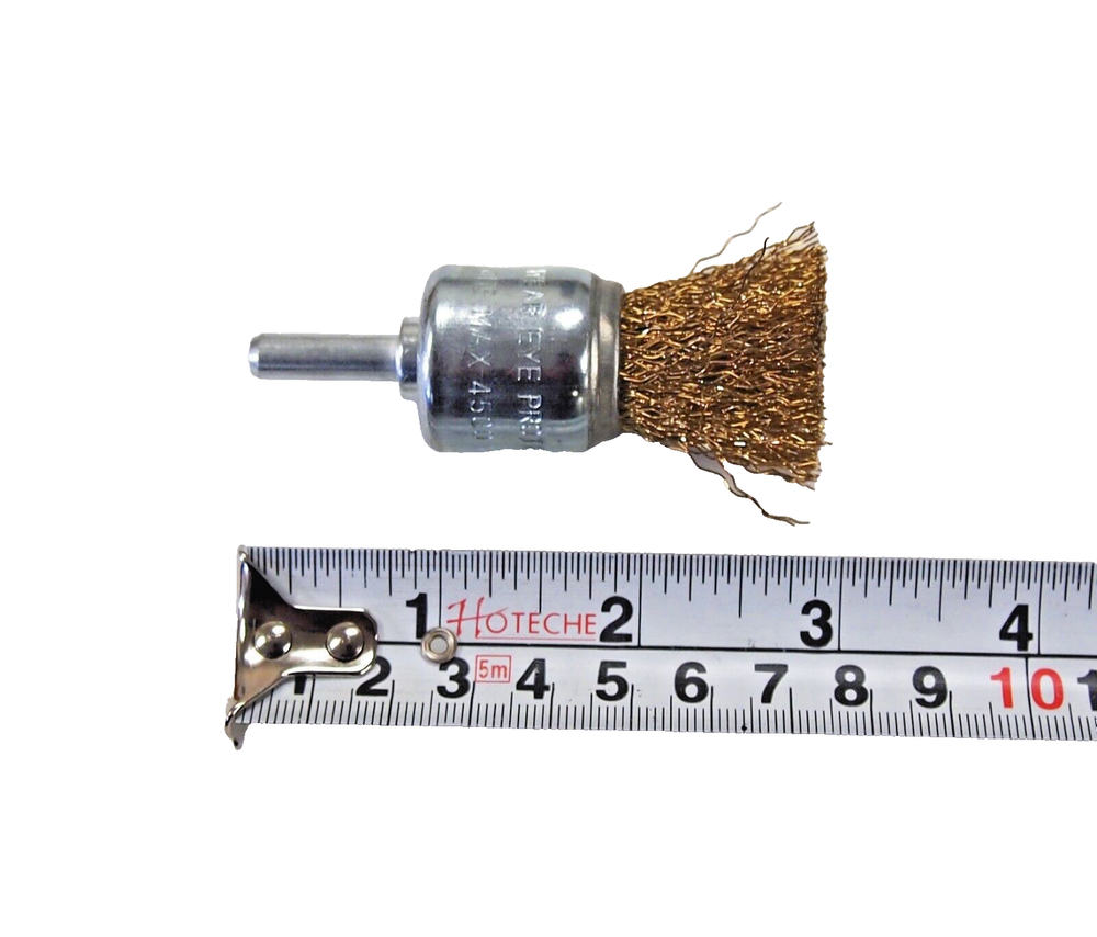 3PC Wire Cup Wheel Brush Rust Removal BBQ Clean Drill Attachments 591001