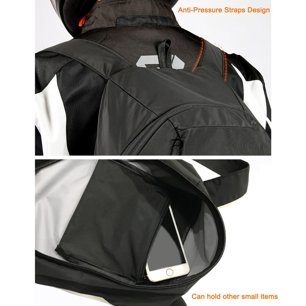 Motorcycle Backpack Foldable Packable Backpack Helmet Backpack Folding