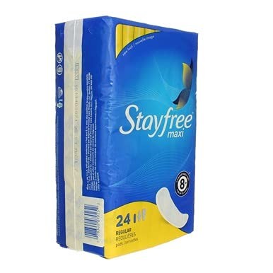 Stayfree Maxi Pads 24ct Regular (24 Count)