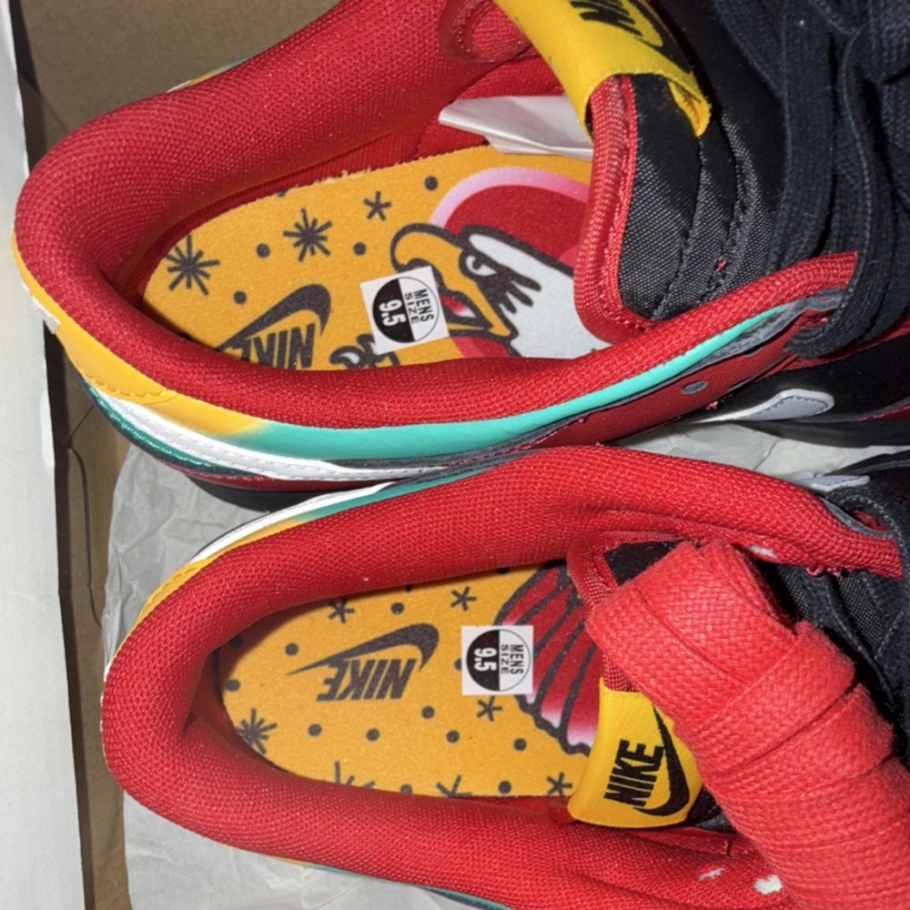 Nike dunk high bikers tattoos