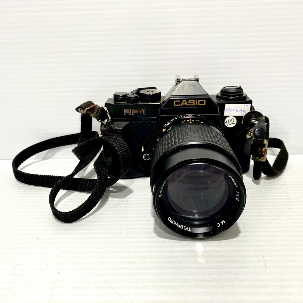Casio RF-1 SLR Camera - Tested & Working - Free Postage