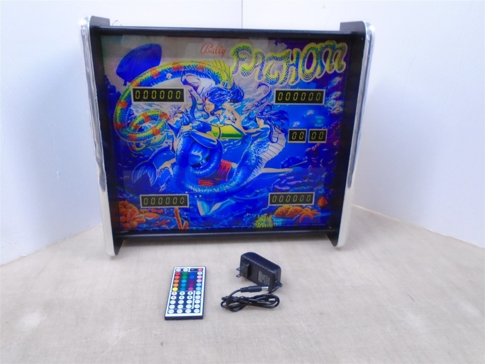 Bally Fathom Pinball Head LED Display light box