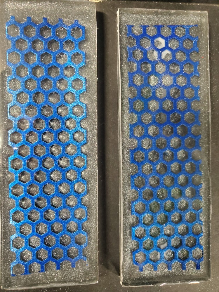 knife handle scale blank knifemaking supplies weapons, Honeycomb
