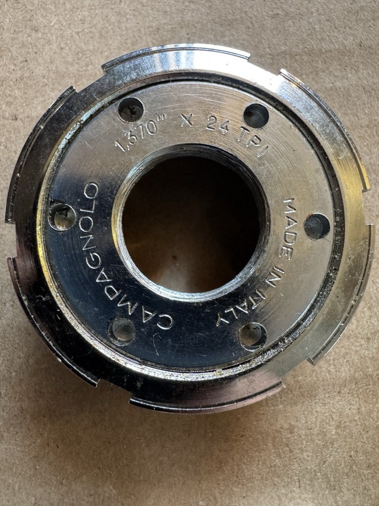 Campagnolo 68-SS Hollow BB Spindle Titanium Super Record