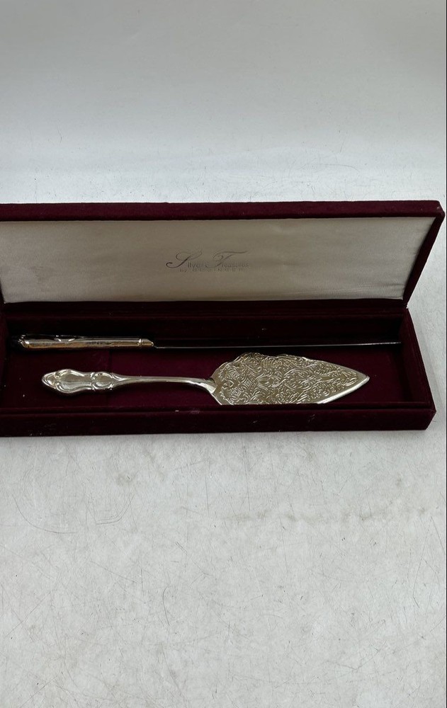 Godinger Silver-Plated Two-Piece Knife And Cake Server Serving Set