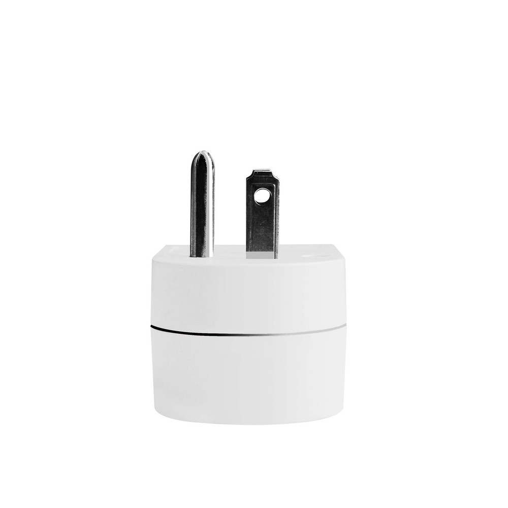 4 Pack Single Surge Protector Plug Grounded Outlet Wall Tap, 245J 125V White