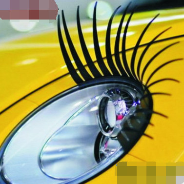 Headlight Eyelash Sticker Car Eyelashes Car False Eyelashes Car Sticker Electric