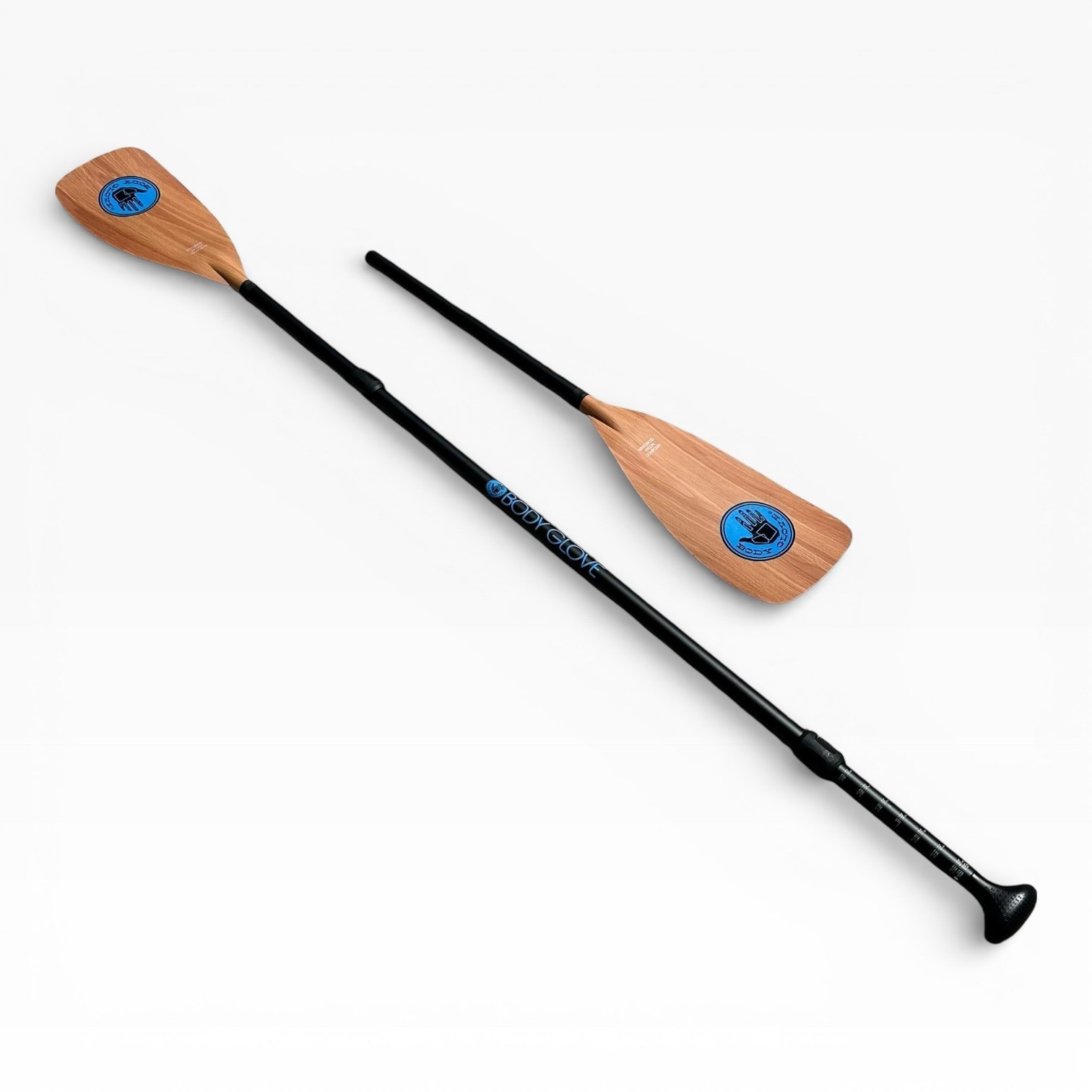 Kayak SUP Paddle - Adjustable 4-Piece, Floating, Lightweight (Body Glove)
