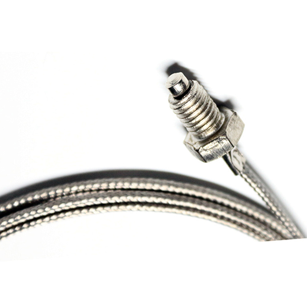2M Cable K Type Screw Thermocouple Temperature Sensor Probe 6mm Thread 0-600℃