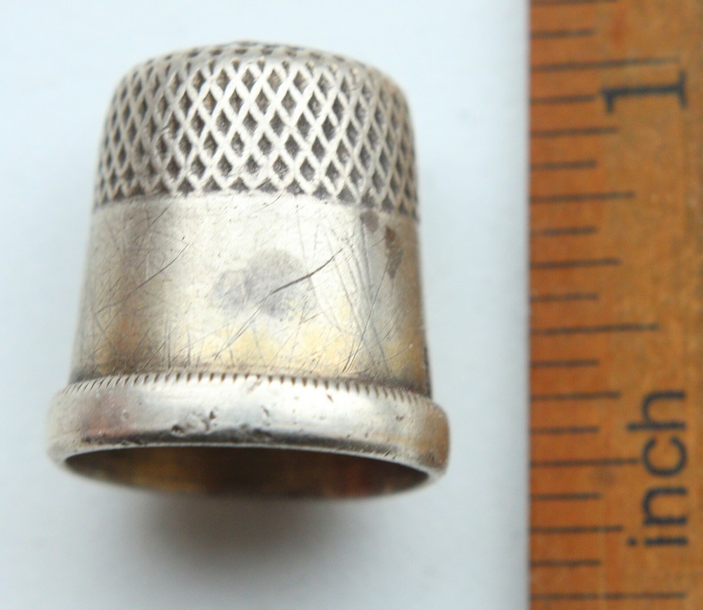 Antiquarian Silver Thimble 6.98 gram