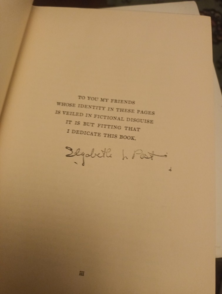 Emily Post's Etiquette Replica Edition Signed By Emily Post in 1922