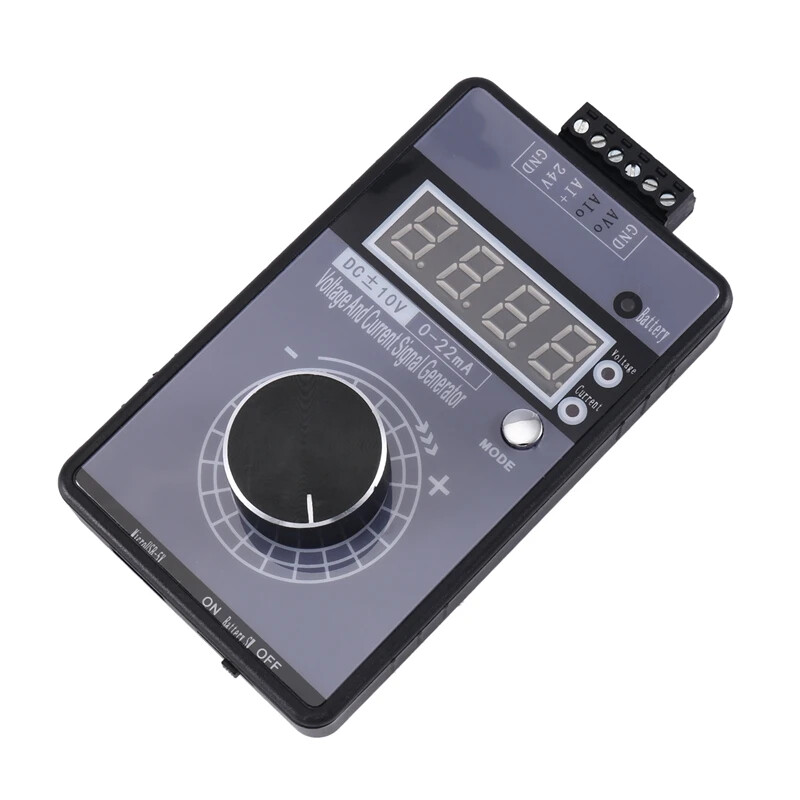 Handheld Positive And Negative Voltage ±0-10V5V Current Signal Generator Process