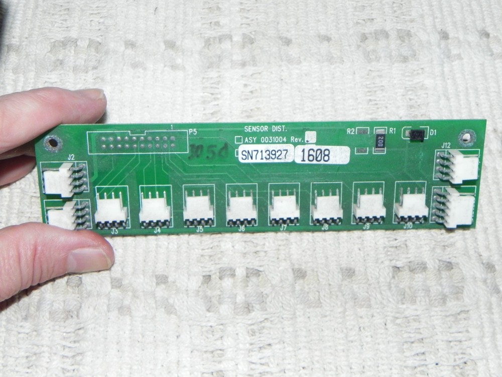 Sensor Distribution Assembly 0031004 Rev D, DISTRIBUTION BOARD WITH STATIC PROTE