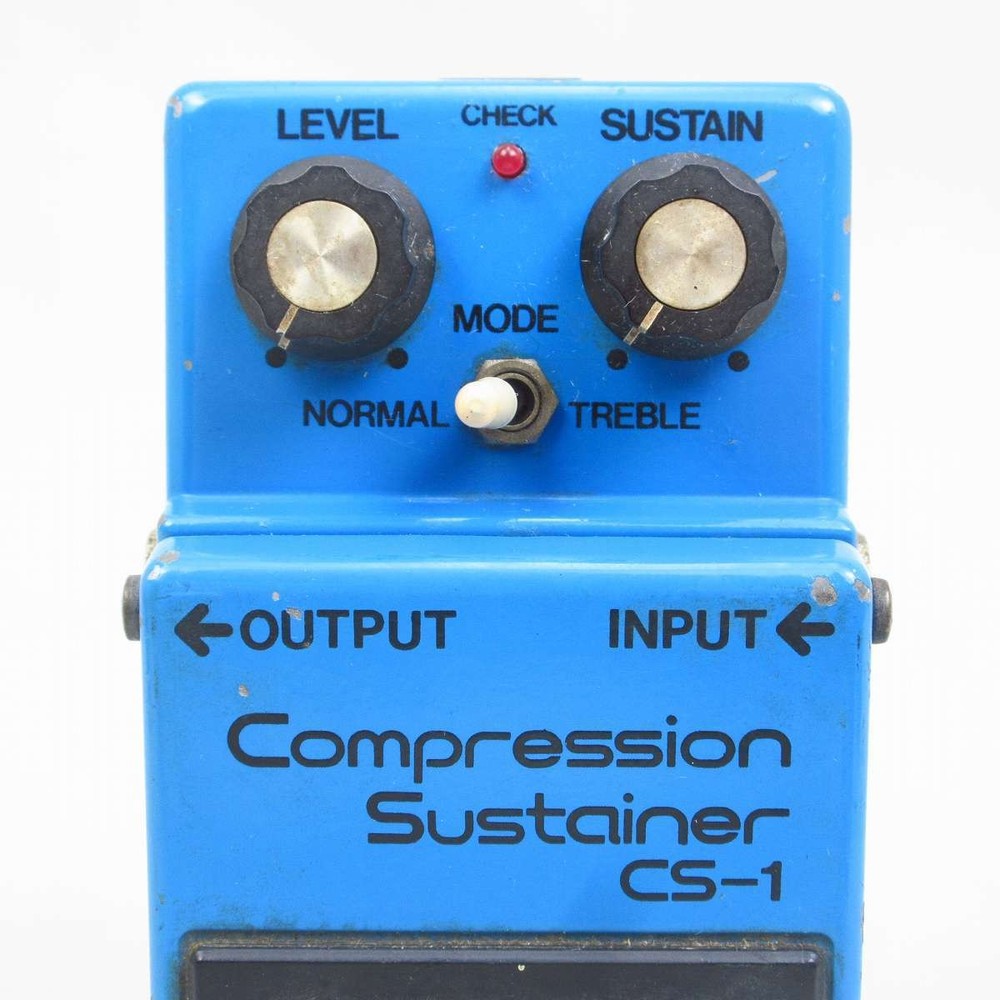 Boss CS-1 Compression Sustainer Used Compressor