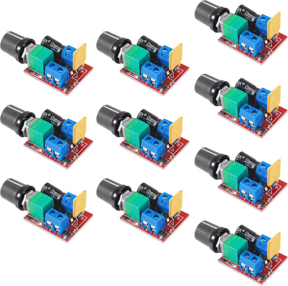 Mini DC 3V-35V 5A PWM Motor Speed Controller Switch Module 10pcs