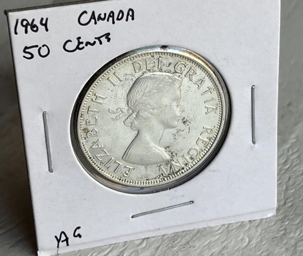 1964 Canada 50 Cents Silver Content