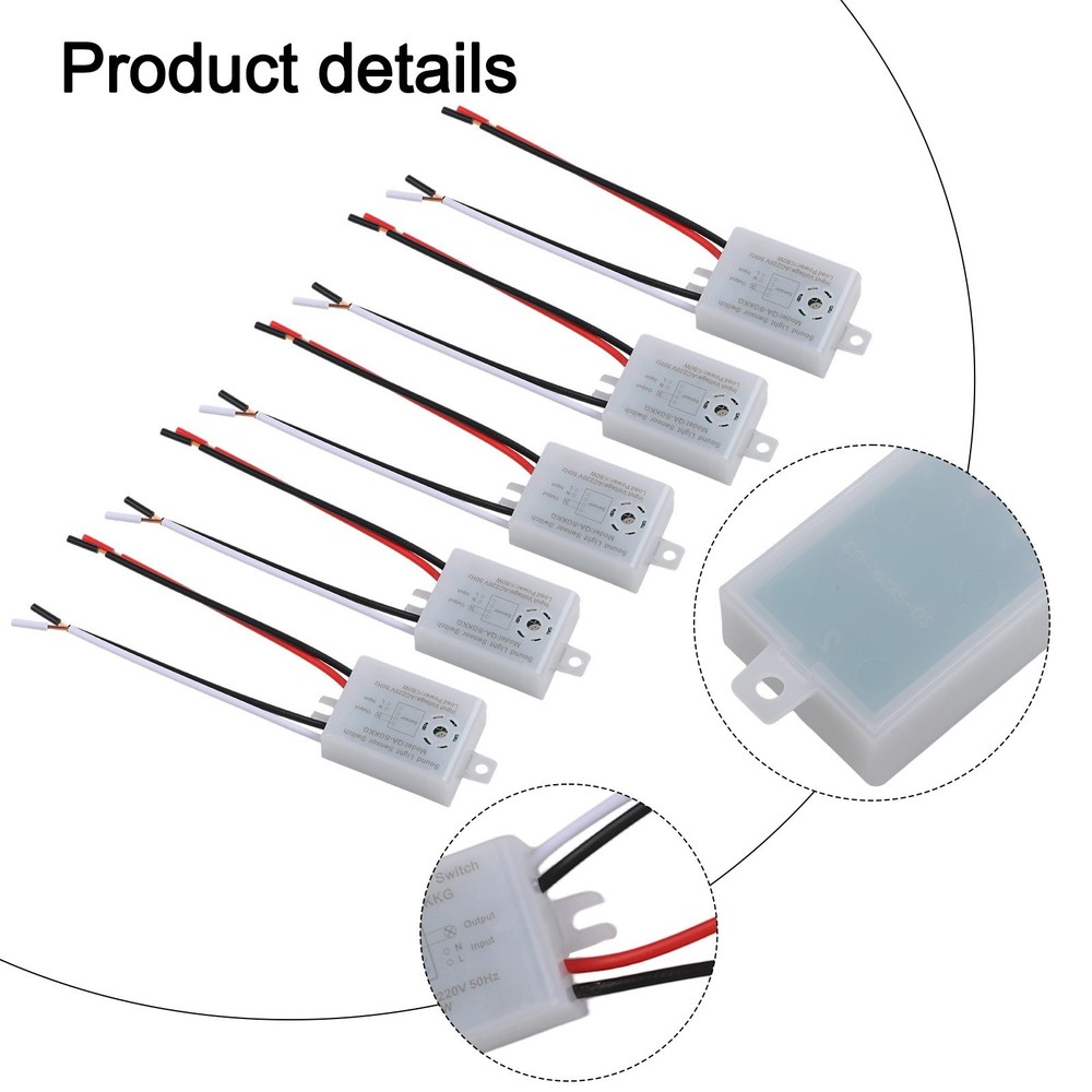 Sound Control Sensor Fire Prevention Sound Sensor Switch Two In Two Outs