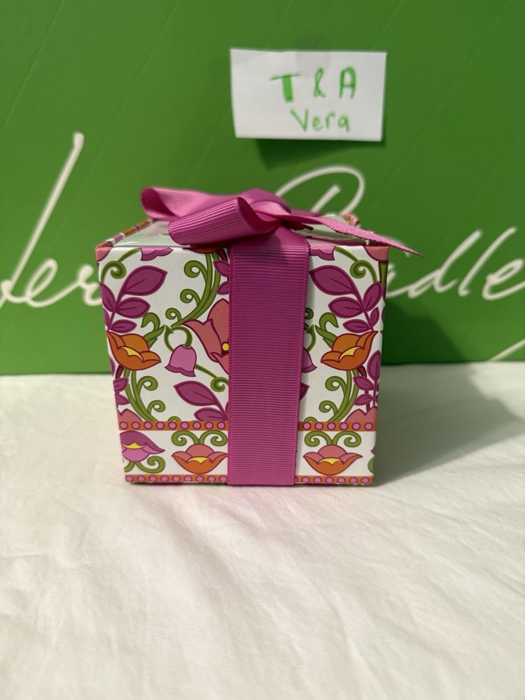 Vera Bradley Lilli Bell Take Note Cube NWOT Retired Pattern