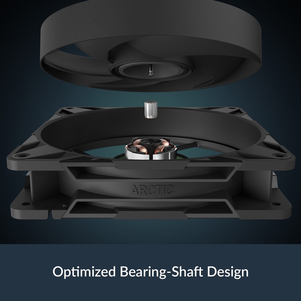 ARCTIC P14 Pro Reverse Case Fan 140mm Inverted Flow Silent B-Stock