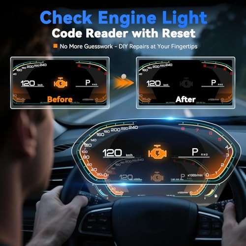 Car Code Reader VD31, OBD2 Scanner with Car Key Battery Tester, OBD2 Scanner