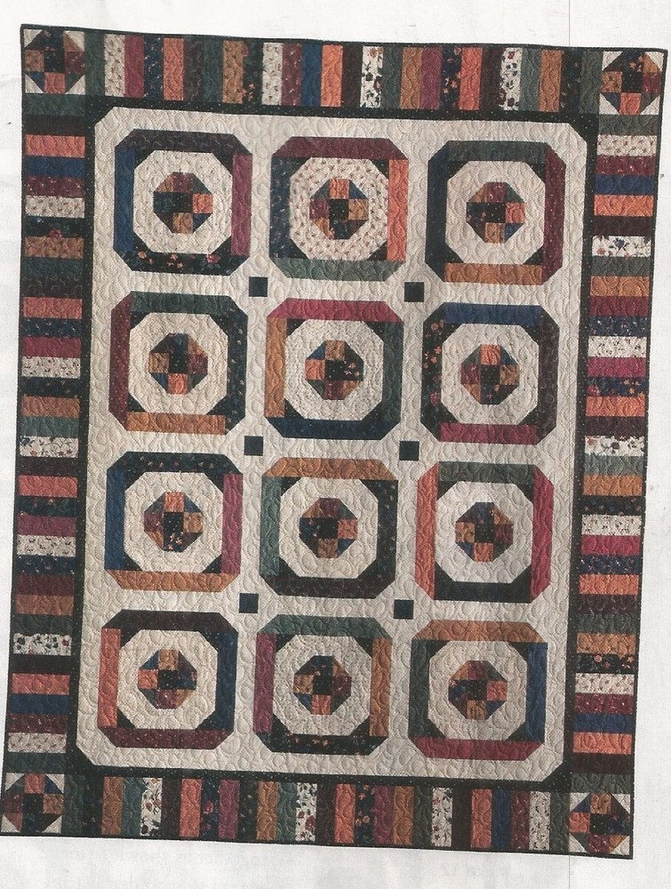 A0165 PUMPKIN ROLL QUILT PATTERN/INSTRUCTIONS