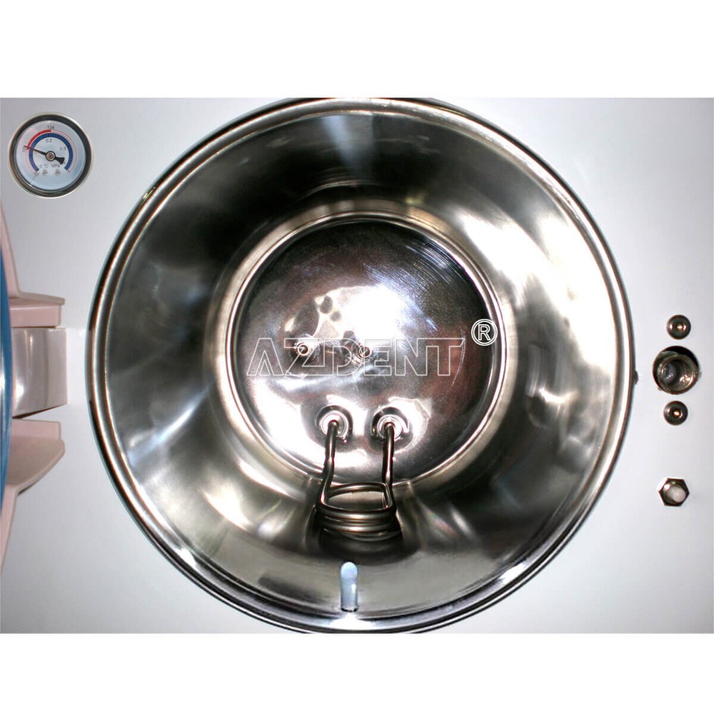 18L Dental Autoclave Sterilizer Automatic Steam Sterilization Drying Function US