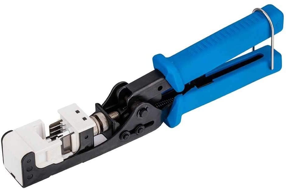 CAT6a Keystone Jack Ethernet 110 Punch Down Tool Network 45 Degree 8P8P RJ45 Lot