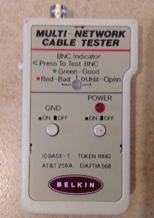 Multi Network Cable Tester Kit Used