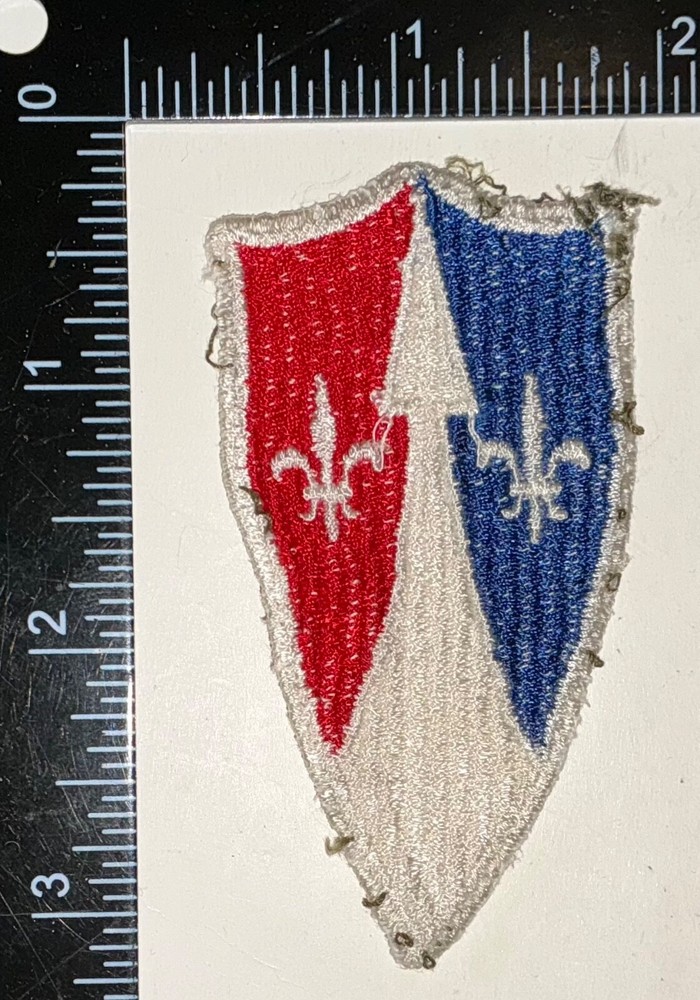 Post WWII US Army COMZ Communication Zone FRENCH MADE Patch