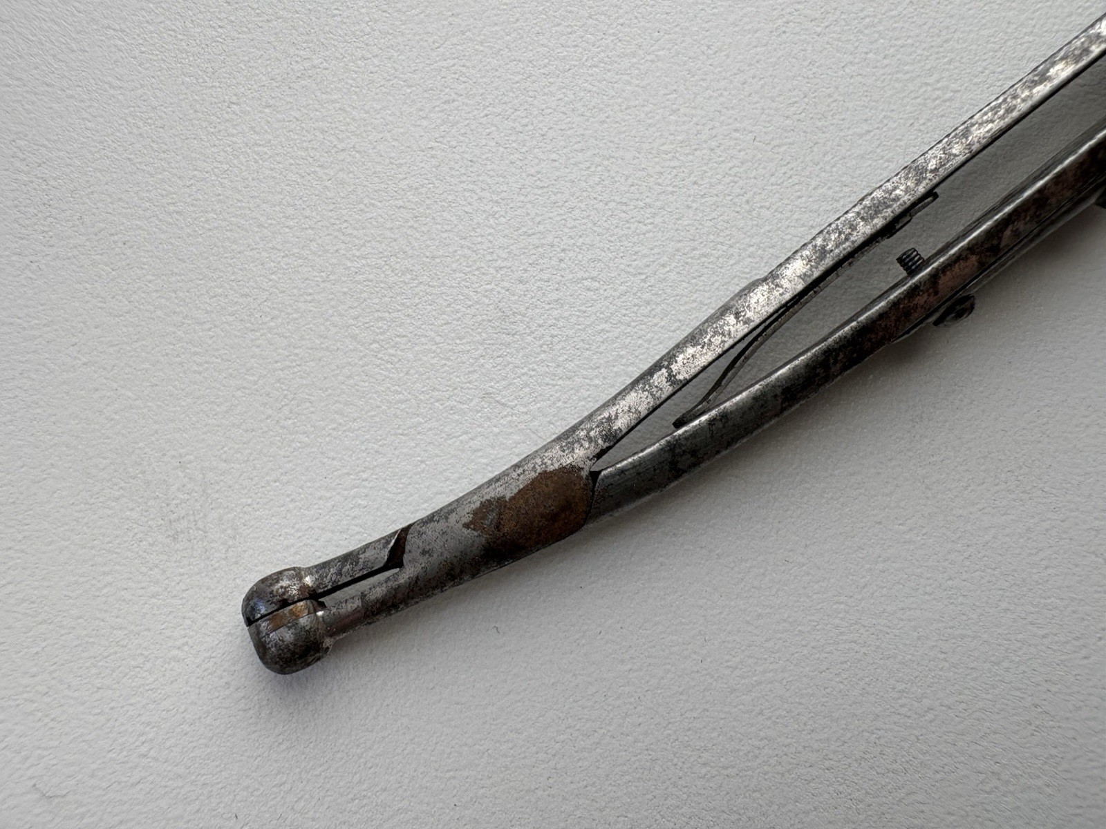 Antique A.L. Hernstein NY Forceps Tweezers Civil War Era Surgical Medical Tool