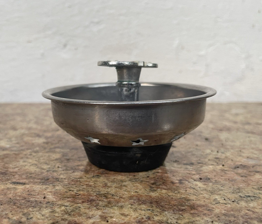 Snowman kitchen sink strainer stopper