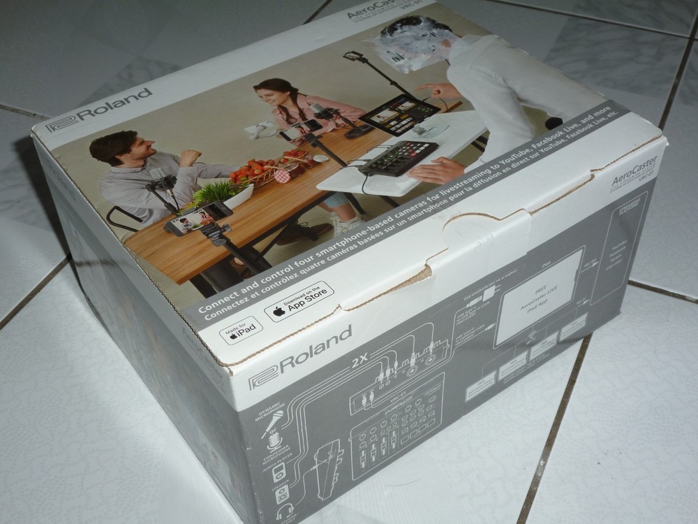 Roland AeroCaster Live Streaming System - VRC-01 - Open Box!!