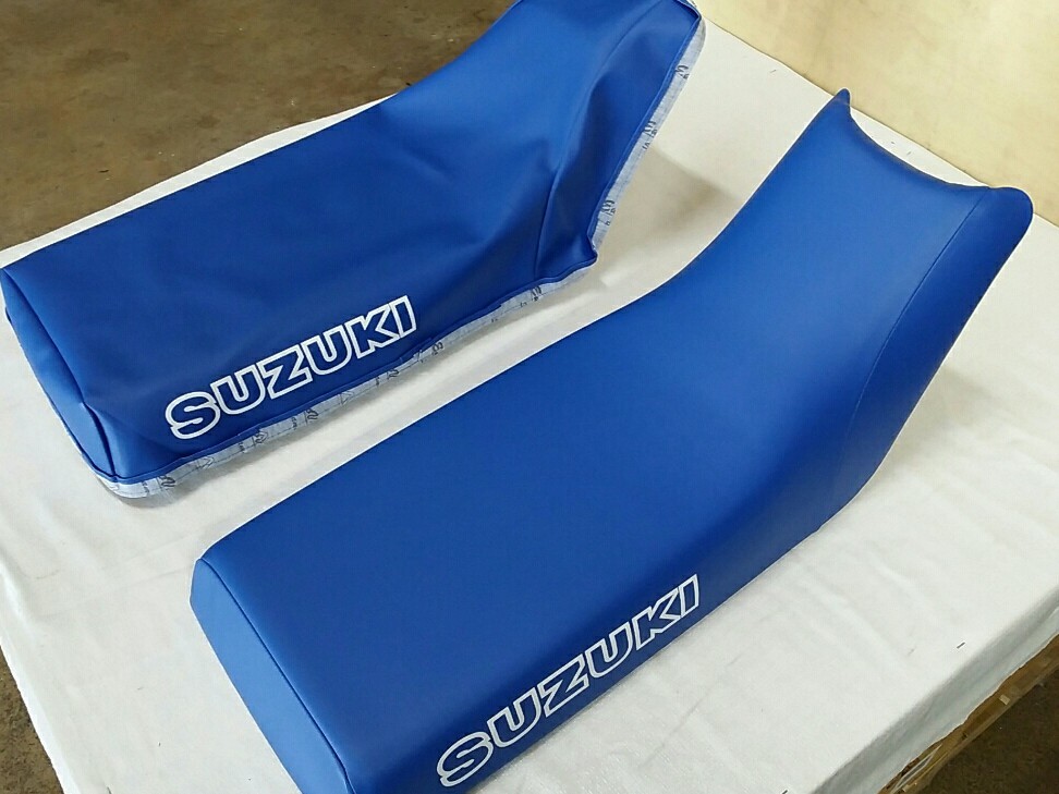 SUZUKI LT230 SEAT COVER QUAD SPORT 1987 MODEL SEAT COVER (blue) (S*-38)