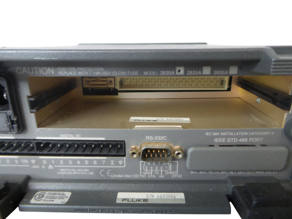 Fluke 2620A Hydra Data Acquisition Unit - Free Shipping