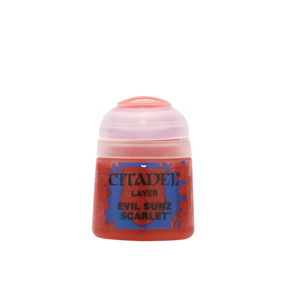 LAYER: EVIL SUNZ SCARLET 12ML Games Workshop Citadel Paint
