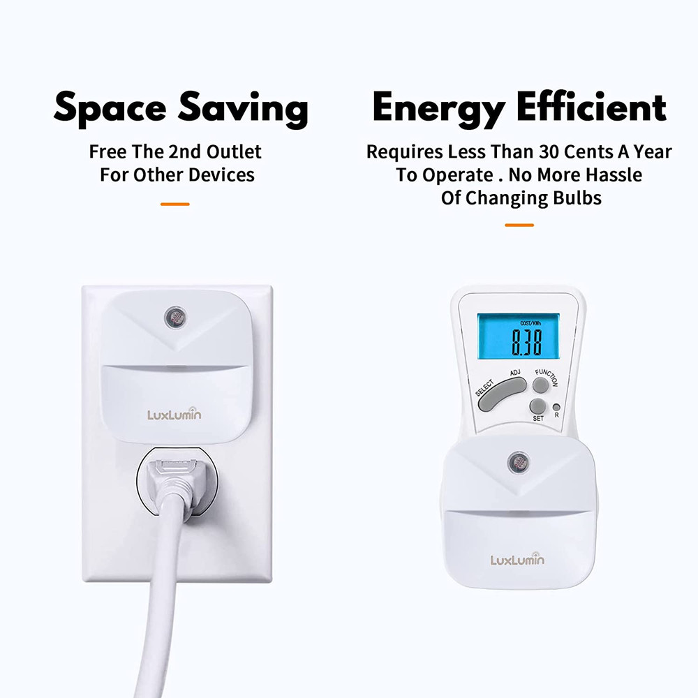 LED Night Light, Night Lights Plug into Wall with Dusk-To-Dawn Sensor, Automatic