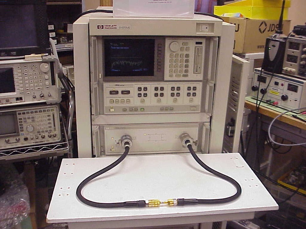 HP - Agilent HP-8510C HP-85107B Vector Network Analyzer, 45MHz to 50GHz