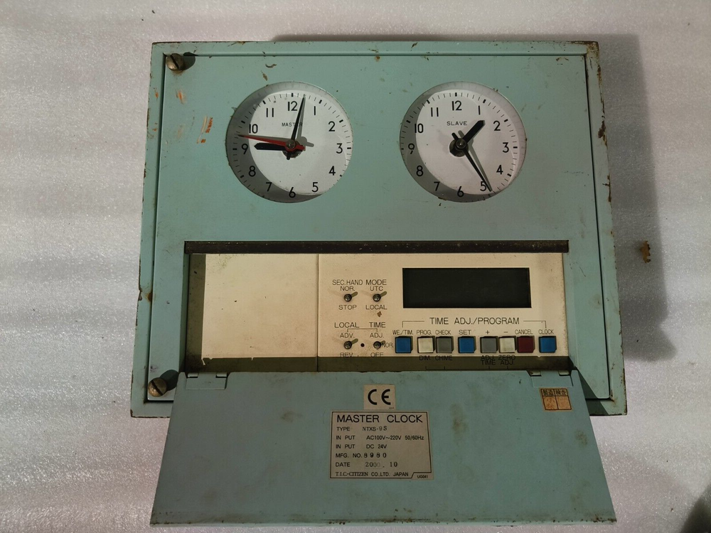 CITIZEN MASTER SLAVE CLOCK TYPE NTXS-9S