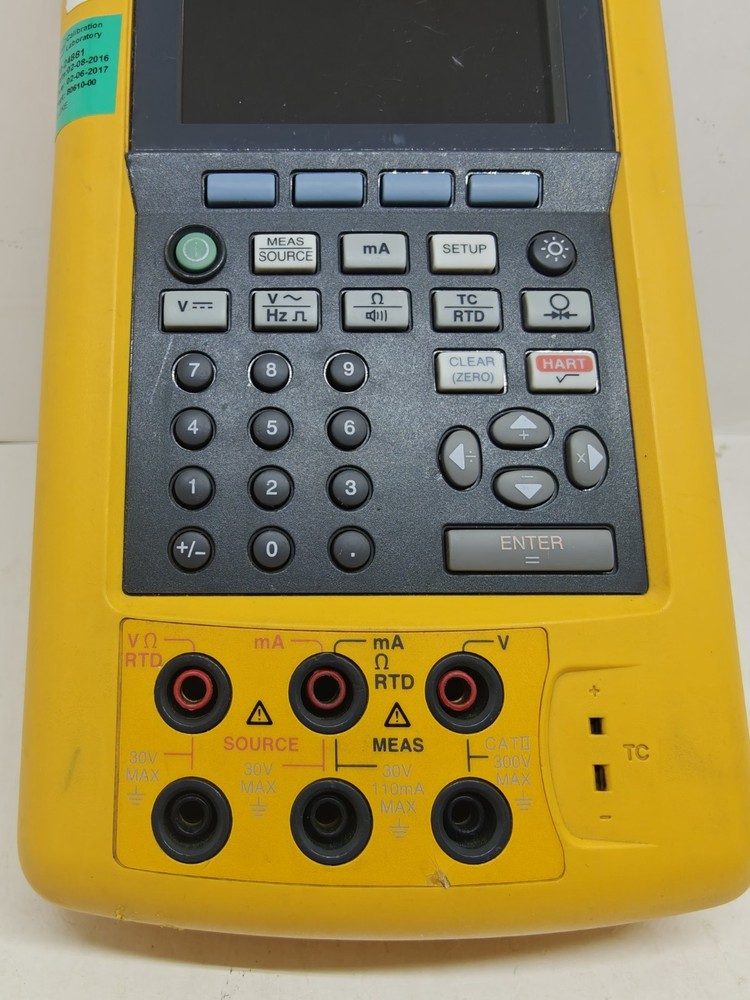 Fluke 744 Documenting Multifunction Process Calibrator W/Battery Used