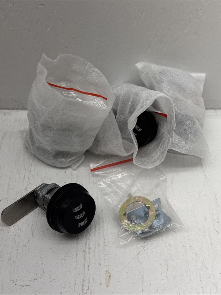 5 Pack Combination Cam Lock 3/4 Inch Cylinder Password Coded Combi-Cam Lock