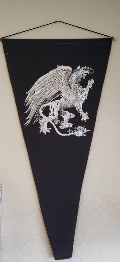 Medieval Griffin Heraldic Banner